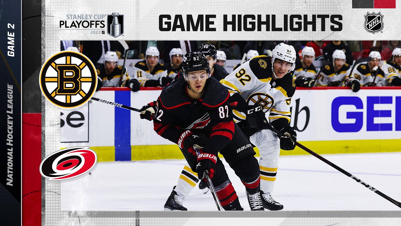 First Round, Gm 2: Bruins @ Hurricanes 5/4 | NHL Playoffs 2022