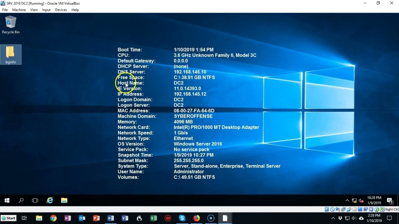 Video   Create a Heads up Display Using BgInfo