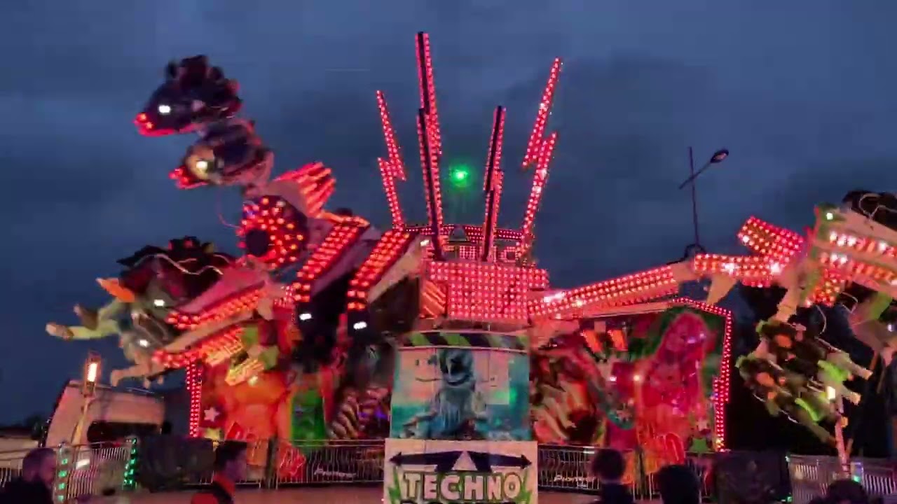 TECHNO POWER (DIR.Audermatte)| Fete Foraine de Dijon 2025 🎡🇫🇷