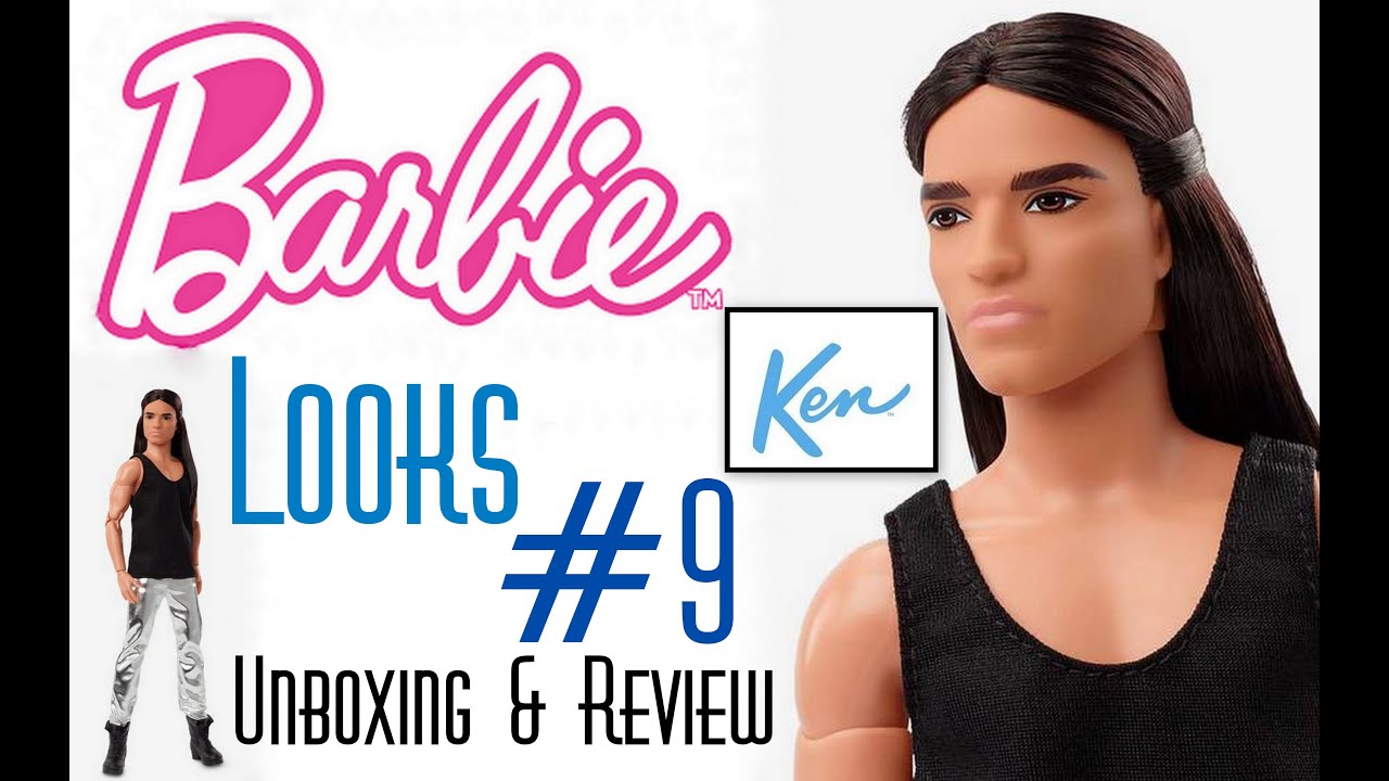 BARBIE LOOKS #9 KEN Doll 😍 NEW SCULPT!!! 👑 Edmond's Collectible World 🌎:  Unboxing & Review  9