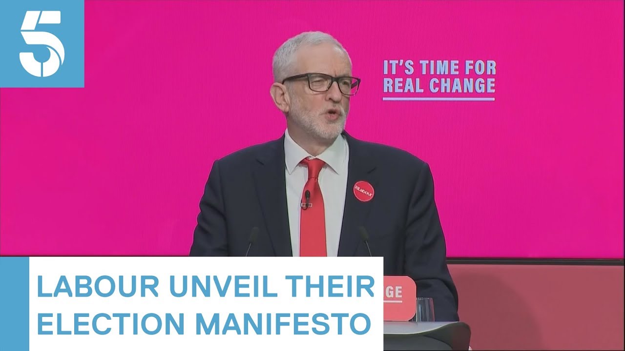 General Election 2019: Jeremy Corbyn launches Labour manifesto in Birmingham | 5 News