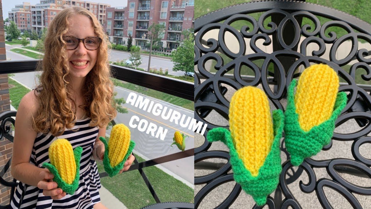 Amigurumi Corn on the Cob REALISTIC & SIMPLE