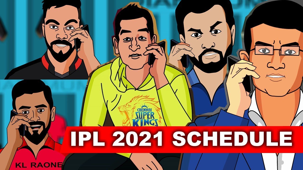 IPL 2021 SCHEDULE SPOOF
