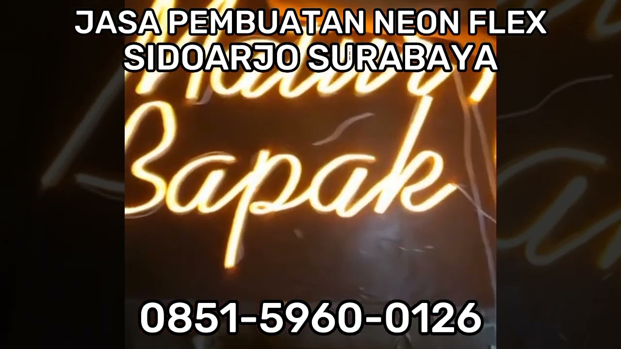 TERBAIK, Tlp Wa 0851-5960-0126 Harga Neon Box Bulat Surabaya Sidoarjo Gresik