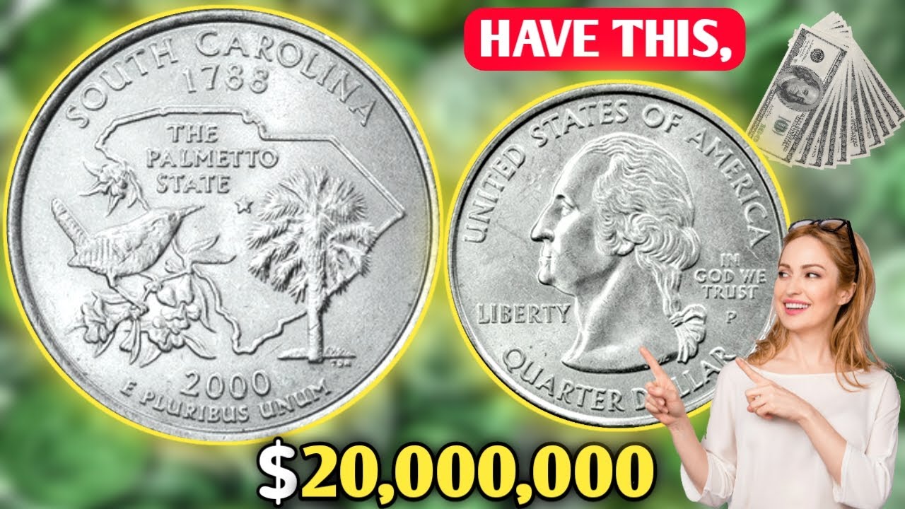 2000 P South Carolina Quarter Value Rare | Why Is The 2000 P South Carolina Quarter Worth So Much
