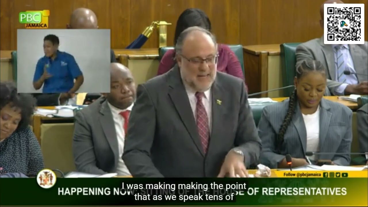 OL Mark Golding Parliamentary Speech Hurricane Melissa