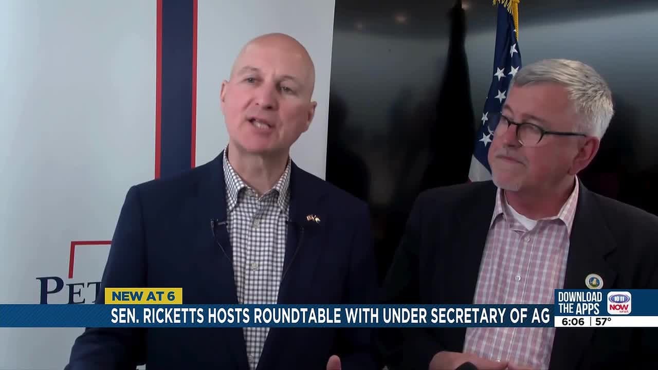 Sen. Ricketts hosts roundtable with under secretary of agriculture