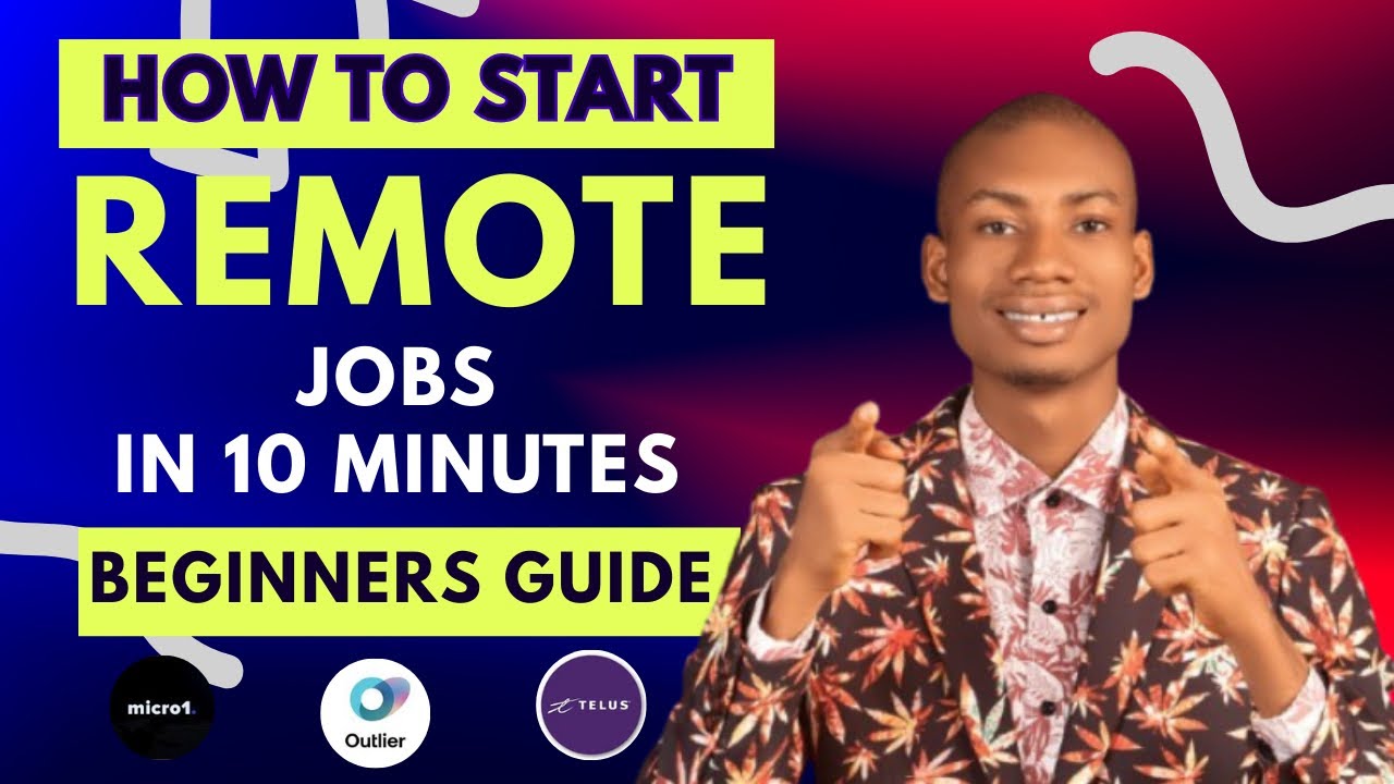 How to Start Your Remote Job 2026 Journey🔥 Beginners Guide In 10 Minutes⚡️No Experience Needed 👌
