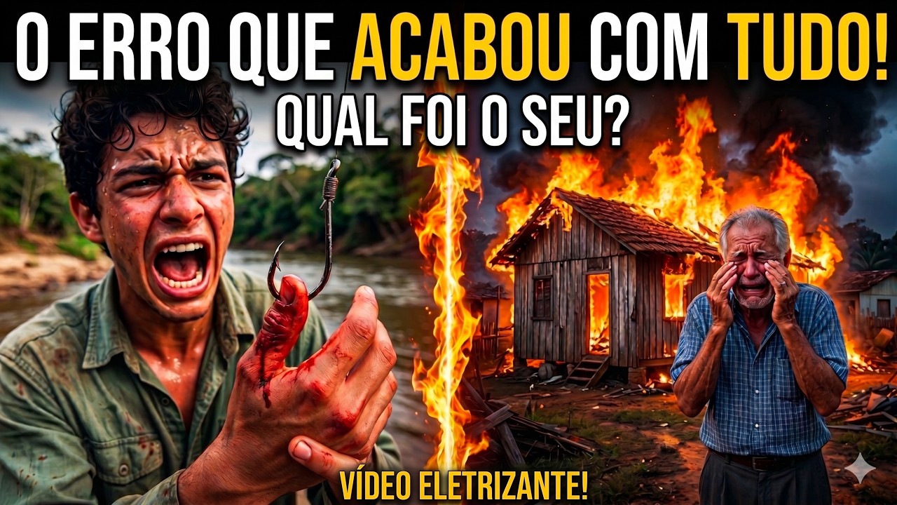 Do ANZOL no Dedo ao INCÊNDIO na Cozinha: O Dia em que os Bombeiros SALVARAM O BAIRO!!!