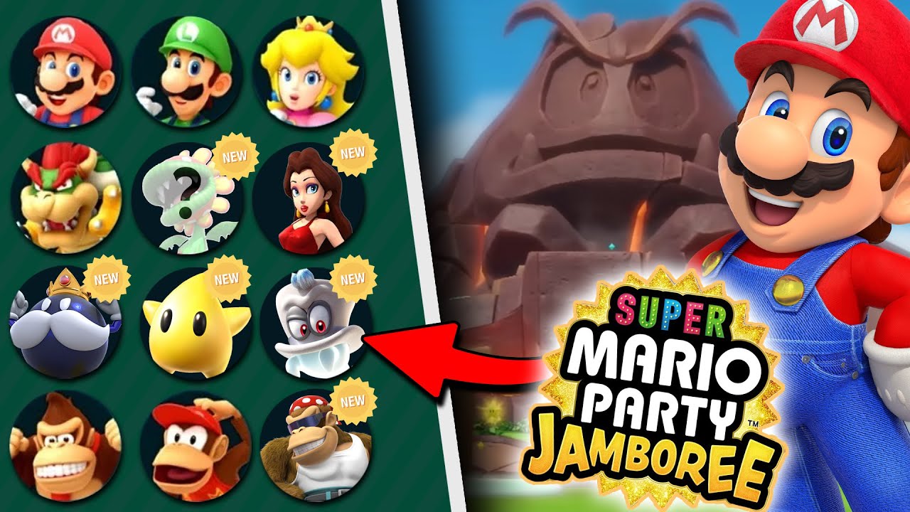 Предоставляем Mario Party Jamboree в общей сложности 50 персонажей!