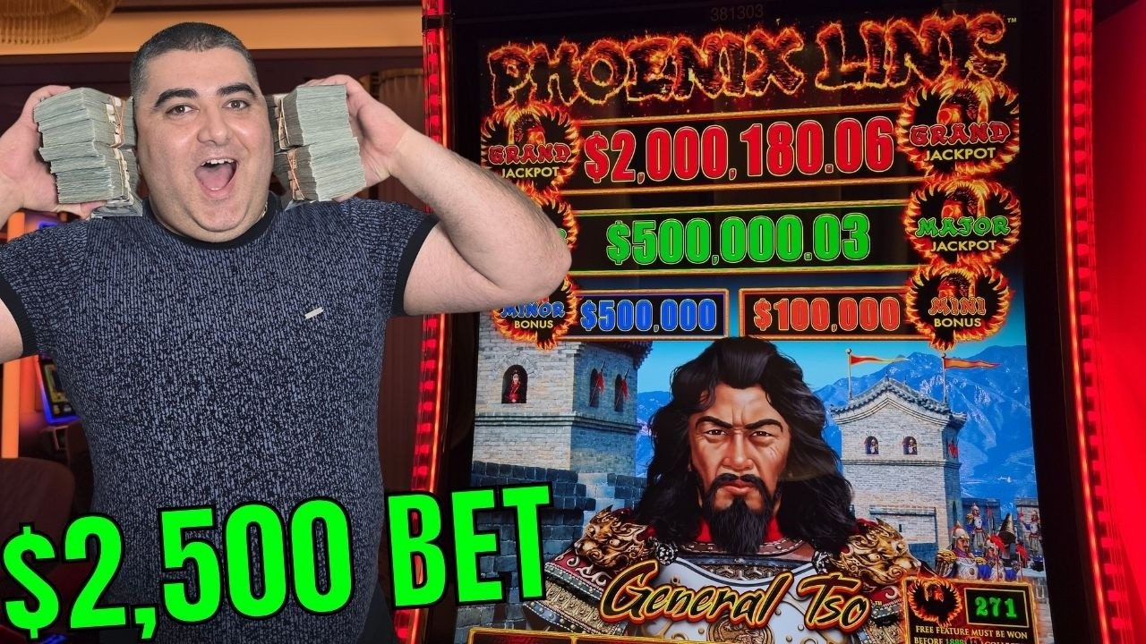 МЕГА-ДЖЕКПОТ С МАКСИМАЛЬНОЙ СТАВКОЙ 2500 ДОЛЛАРОВ - НЕВЕРОЯТНЫЙ!