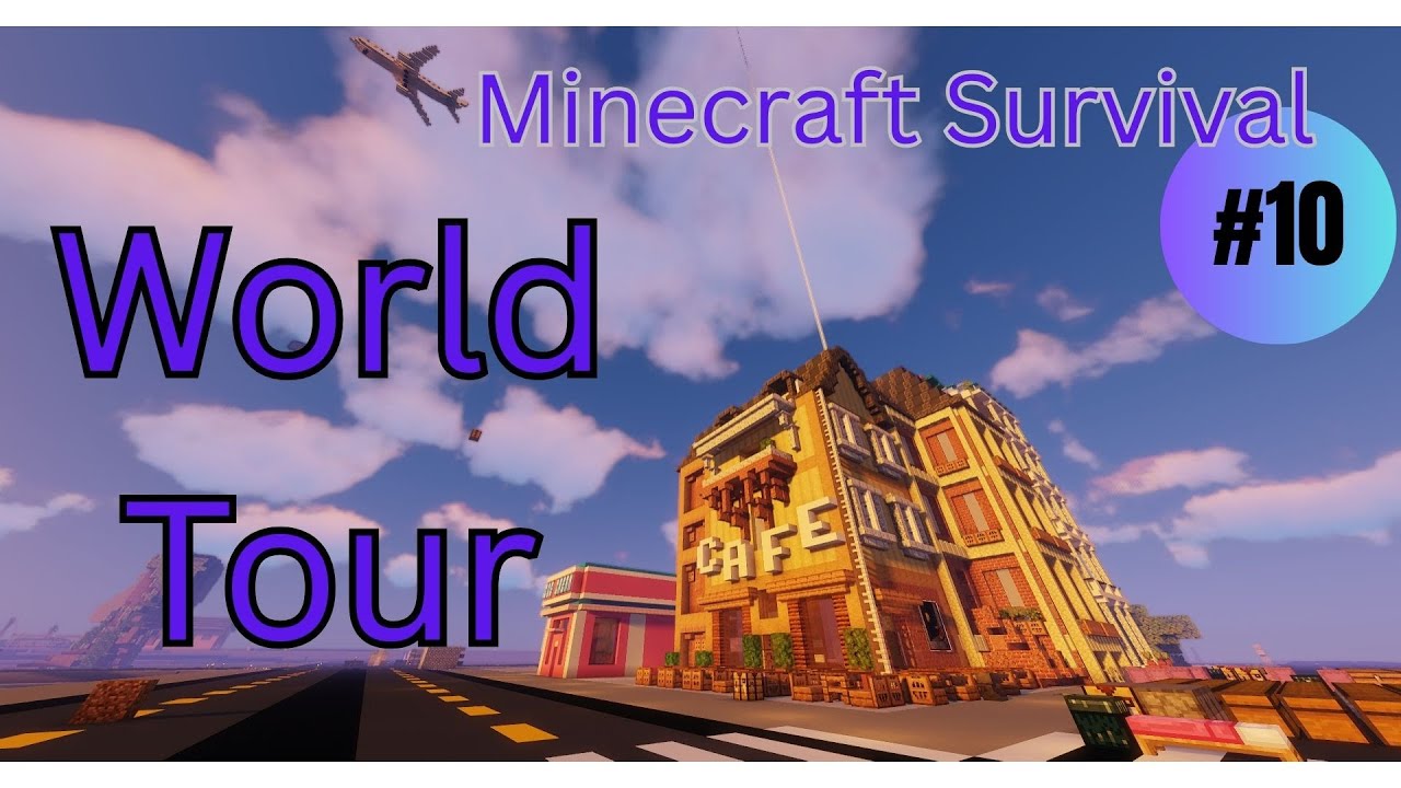 Minecraft Full World Tour !!!! Minecraft Survival Episode #10