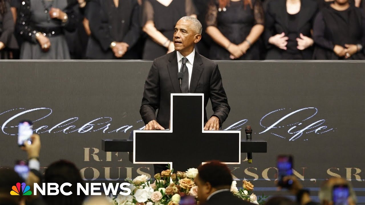 Obama: Rev. Jesse Jackson 'inspires us to take a harder path'