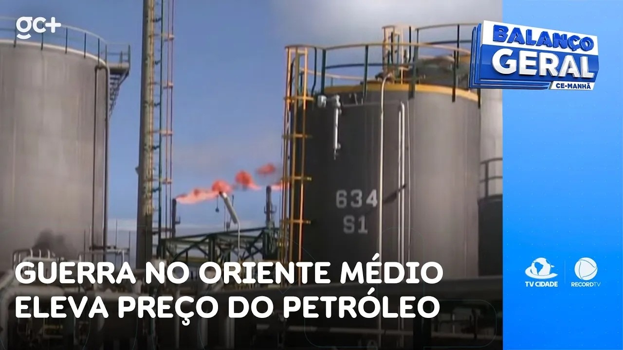 Guerra no Oriente Médio eleva preço do petróleo e impacto já é percebido | Balanço Geral CE Manhã