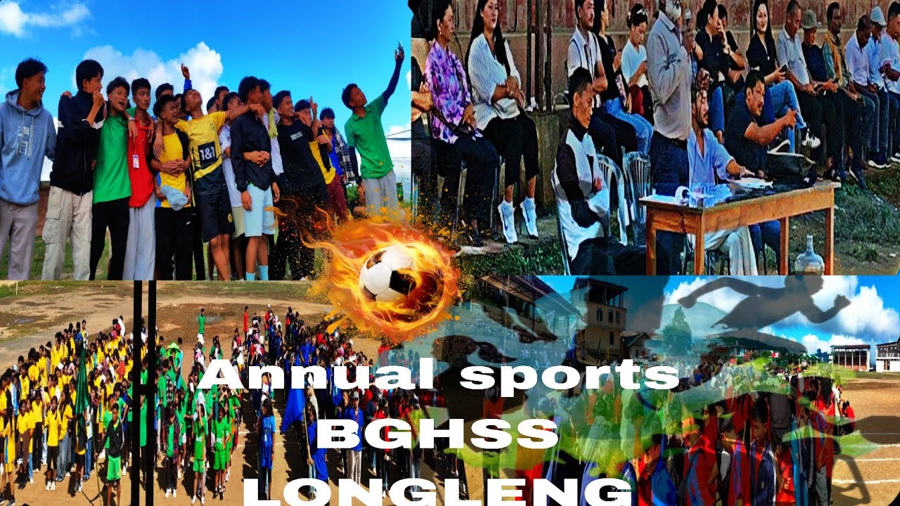  FIRST DAY )ANNUAL SPORTS BGHSS.(UNDER longleng district.)