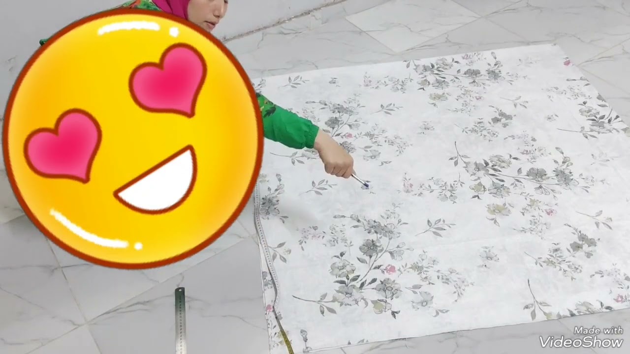قص ملايه استك👈 لسرير ١٨٠ سم بوصله ومعلومات👌 لاول مره هتسمعوها