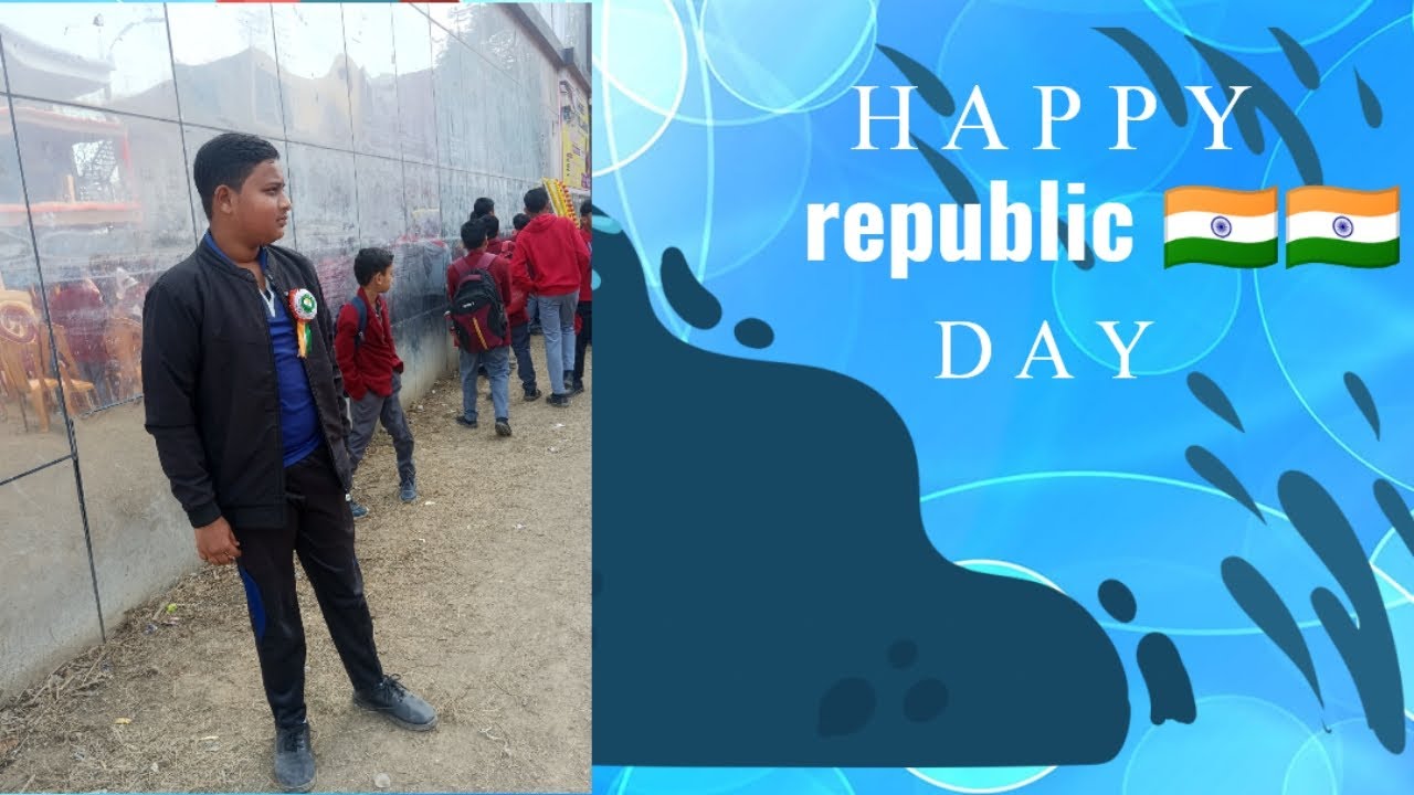 Republic🇮🇳 Day celebrate my school😎