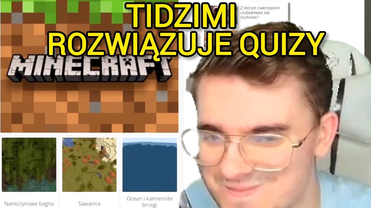 TIDZIMI ROZWIĄZUJE QUIZY o Minecraft! (i nie tylko)