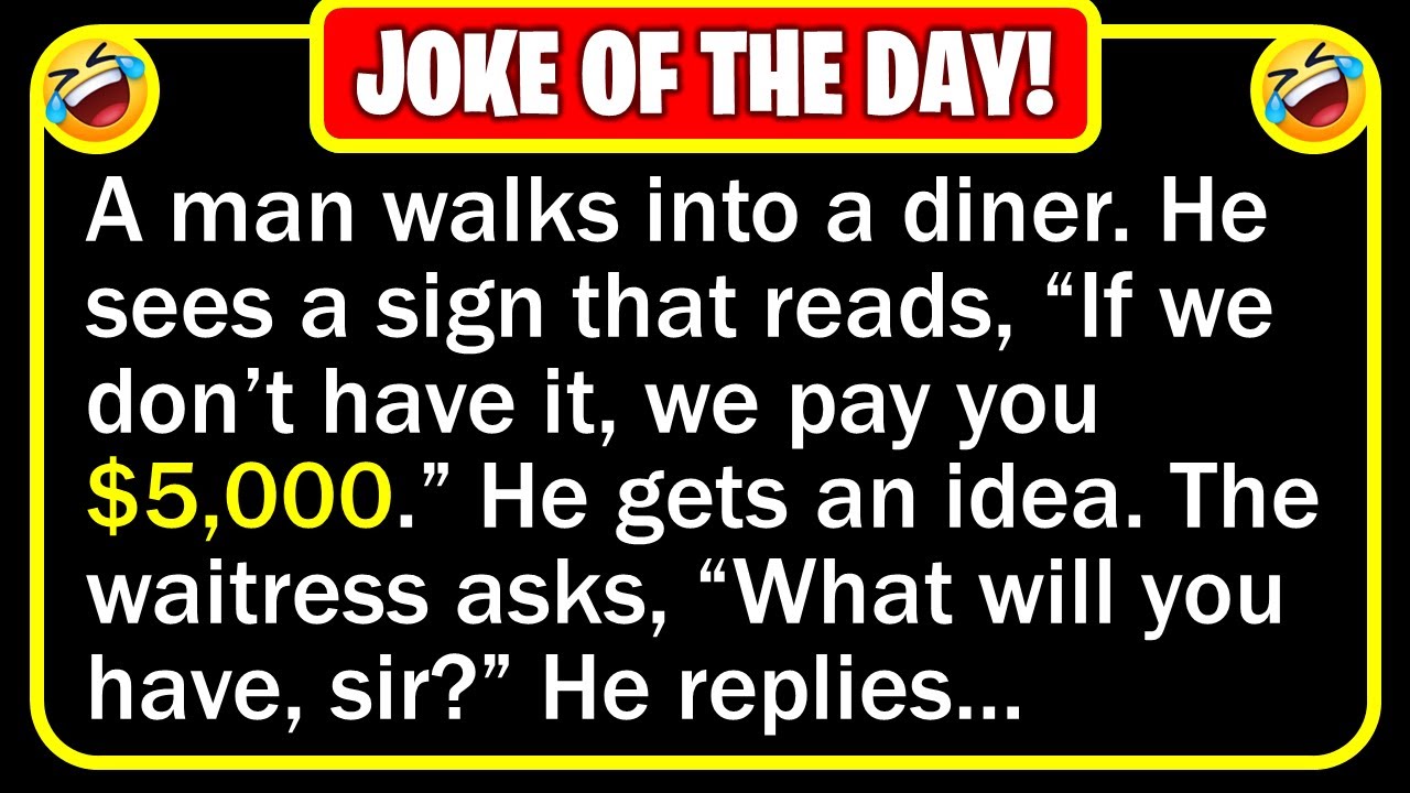 🤣 BEST JOKE OF THE DAY! - There is a diner in New Orleans that advertises that...| Funny Daily Jokes