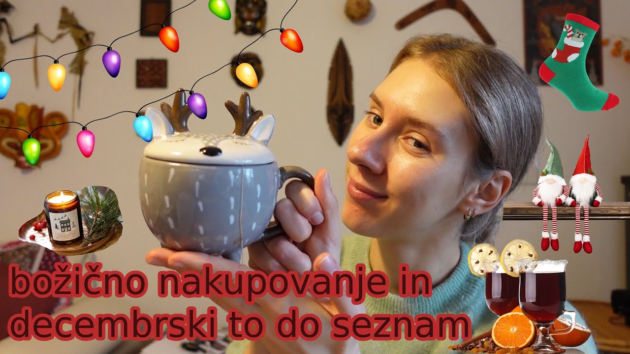 decembrski to-do seznam, božično nakupovanje / DECEMBER Z NINO