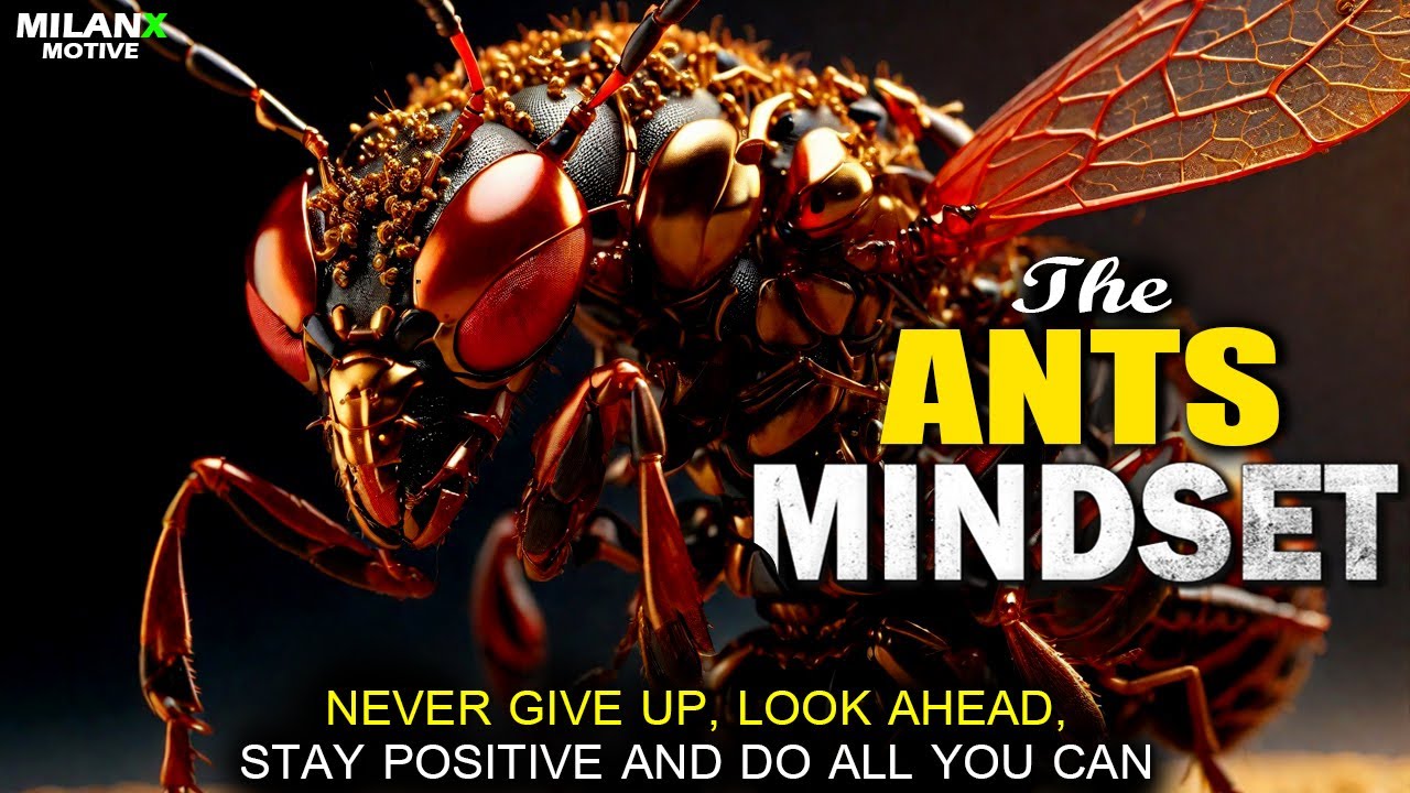 BE LIKE THE ANT - ANTS MINDSET - MILANX MOTIVE