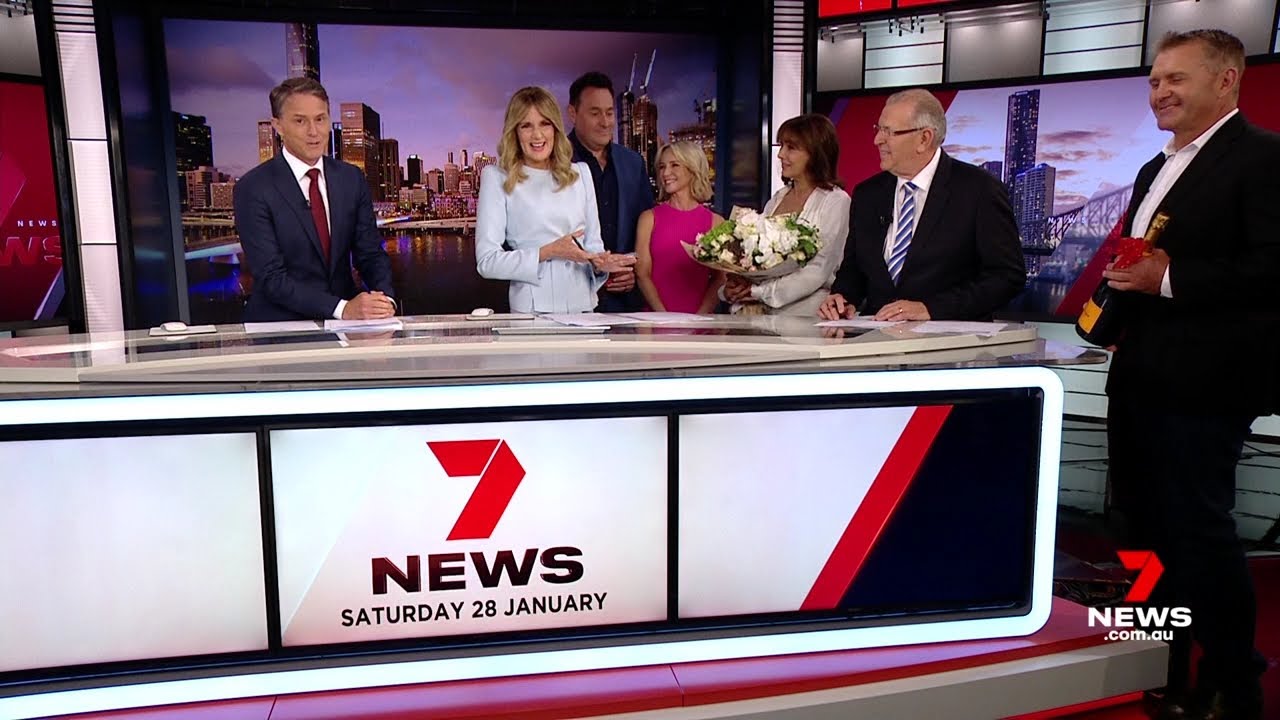 Seven News Queensland - Pat Welsh Final Bulletin Montage (28/1/2023)