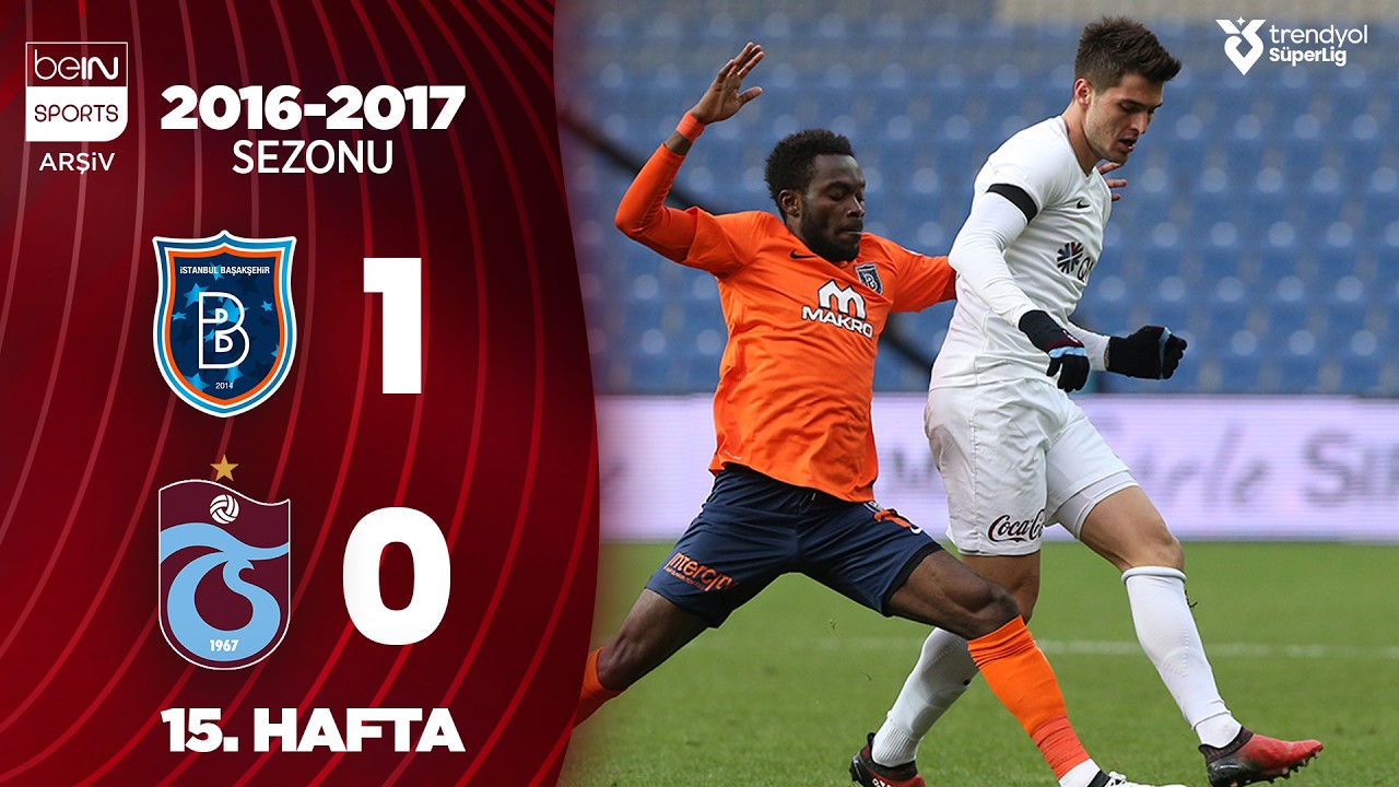 Başakşehir (1-0) Trabzonspor | MAÇ ÖZETİ | 15. Hafta - 2016/2017