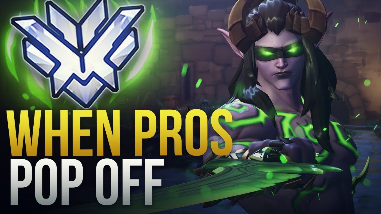 WHEN PROS POP OFF #2 - Overwatch Montage