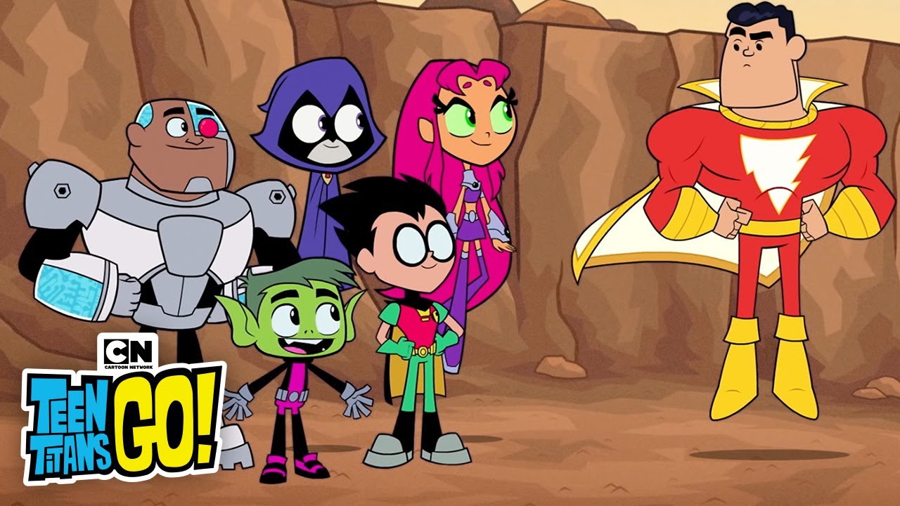 Teaming Up With Shazam | Teen Titans GO! | Cartoon Network