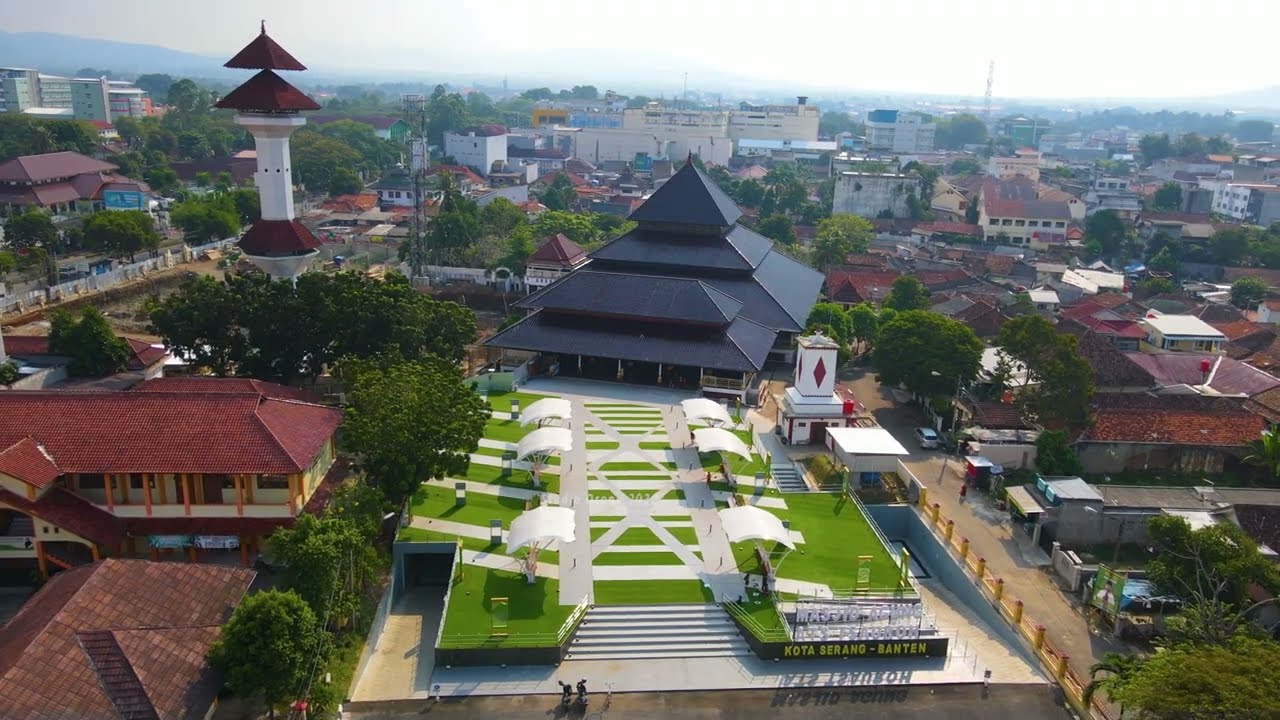 Suara Khas, Adzan Sholat Ashar Masjid Agung Kota Serang Banten | MASJID ATS TSAUROH