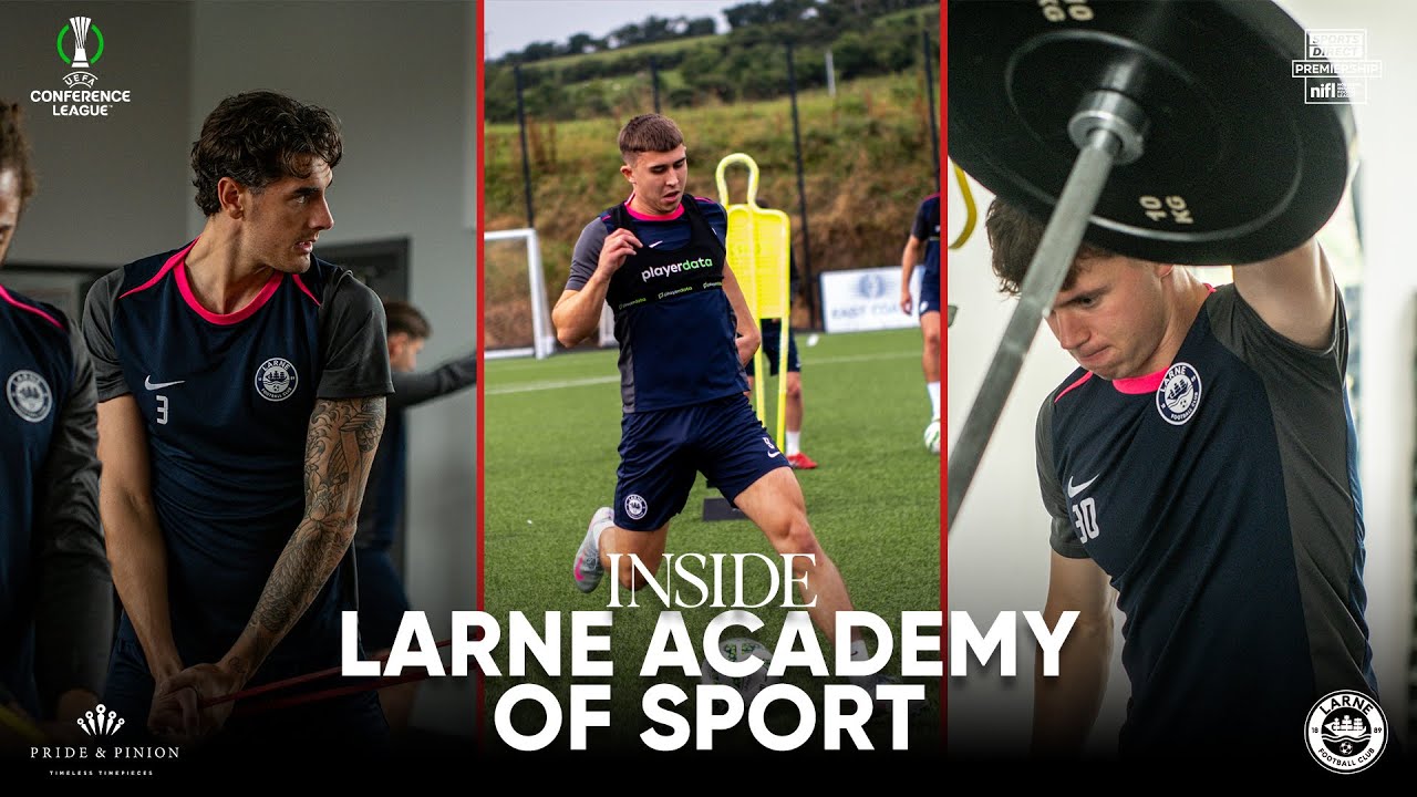 Inver Reds Prepare for Kosovo 🇽🇰 | Inside Larne Academy of Sport