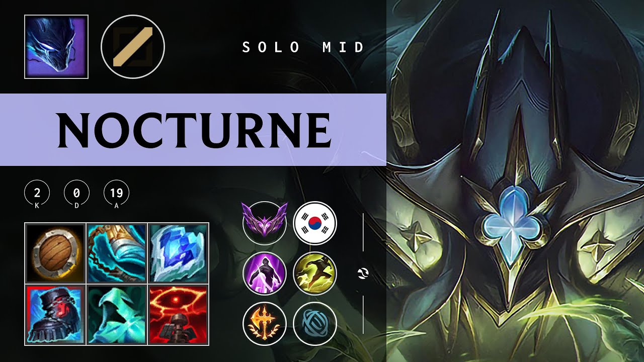 Nocturne Mid vs Vex - KR Master Patch 25.24