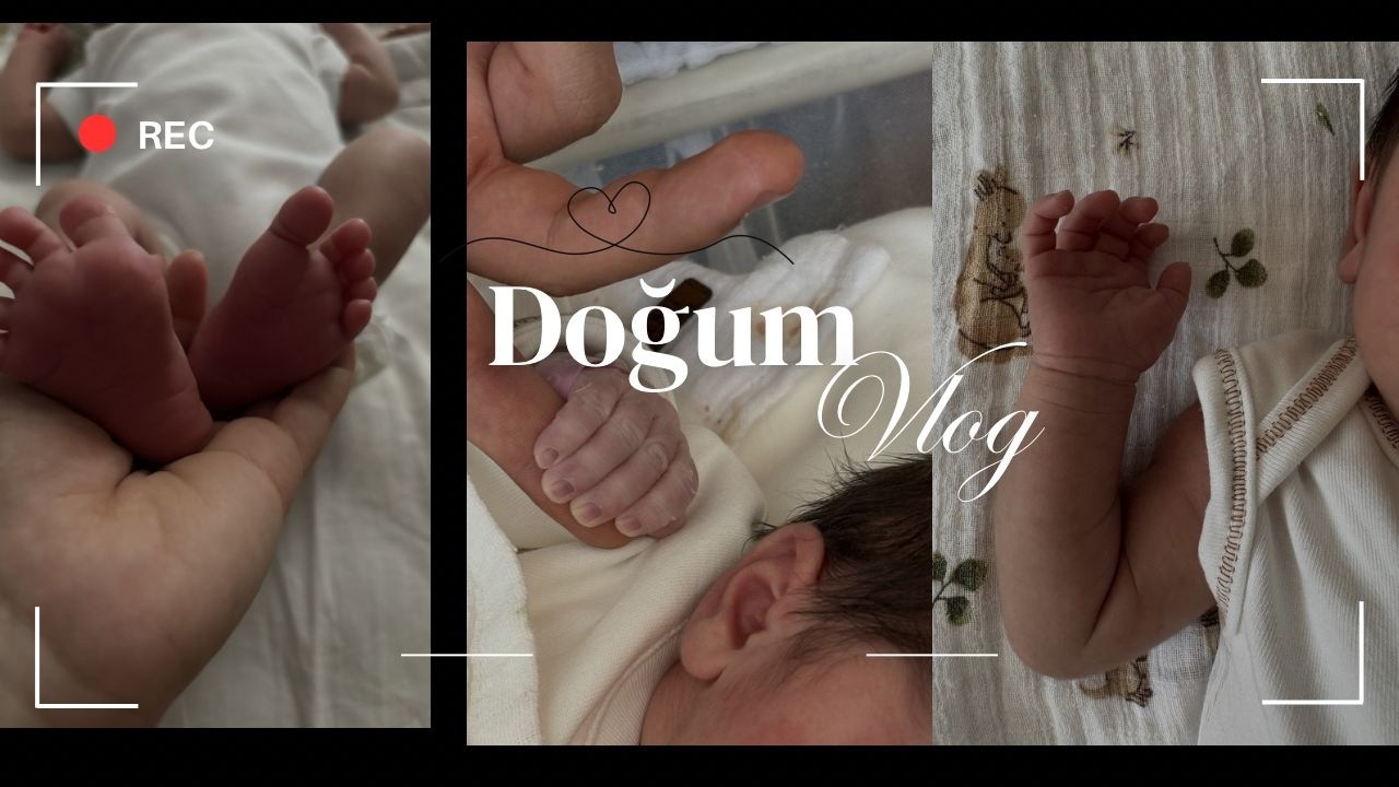 O anı hiç unutmayacağım👶🏻Doğum Vlogum...