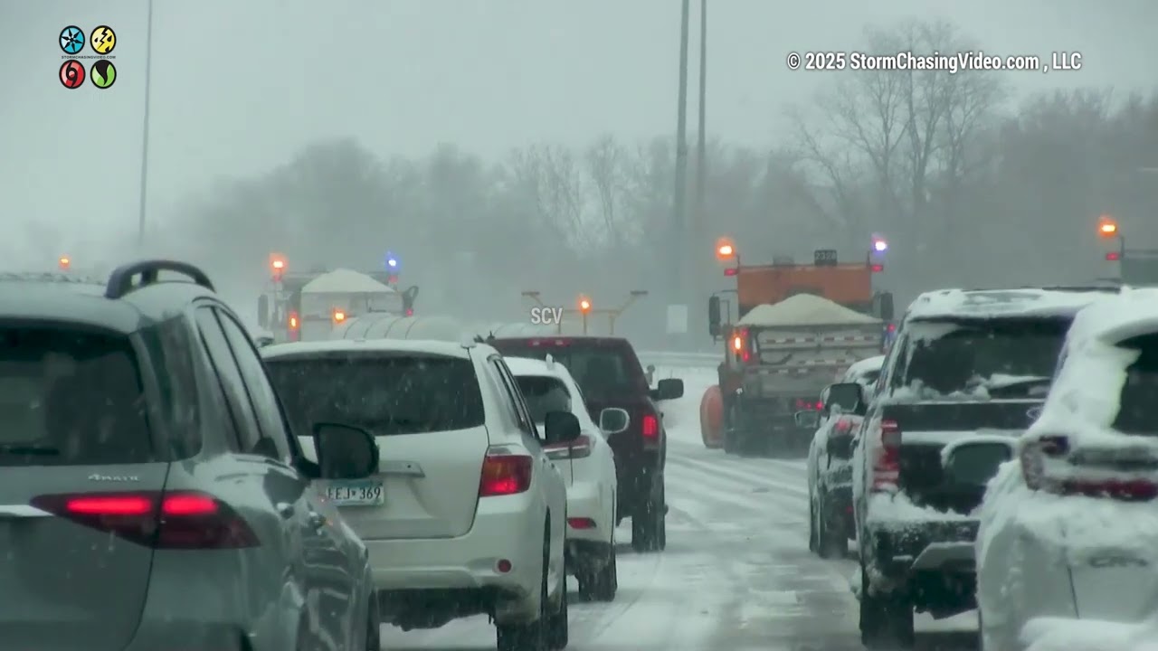 Twin Cities Winter Storm Impacts Morning Rush Hour - 3/5/2025