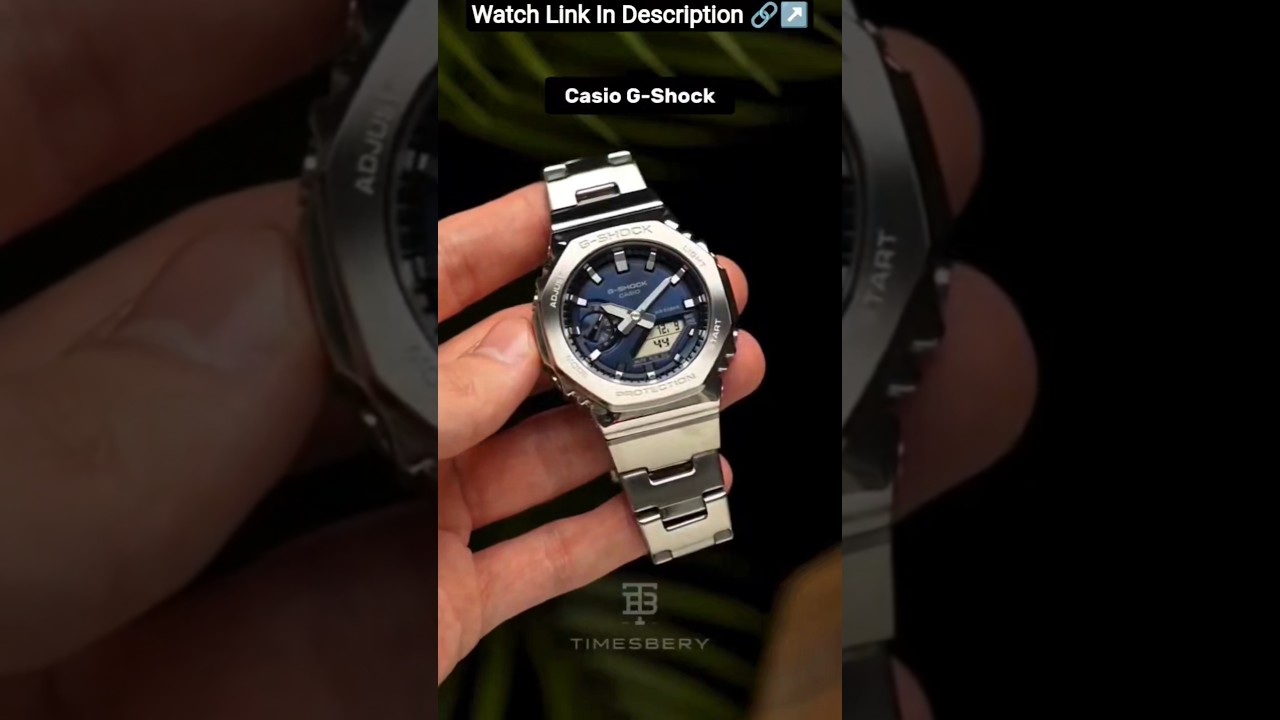 G-Shock Casio Digital Blue Dial Luxury Men's Watch #luxurywatchesformen #elegantwatches #gshock