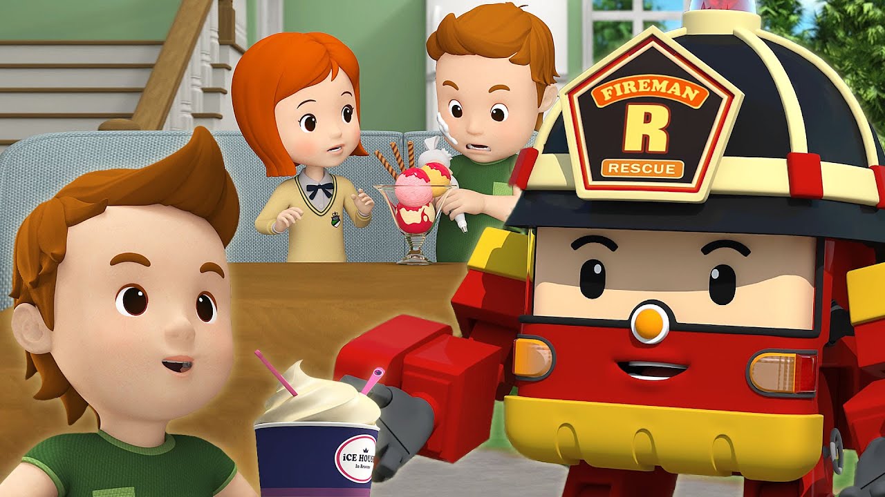 Be Careful of Food in the Summer🍧 | Learn about Safety Tips | Animation for Kids | Robocar POLI TV