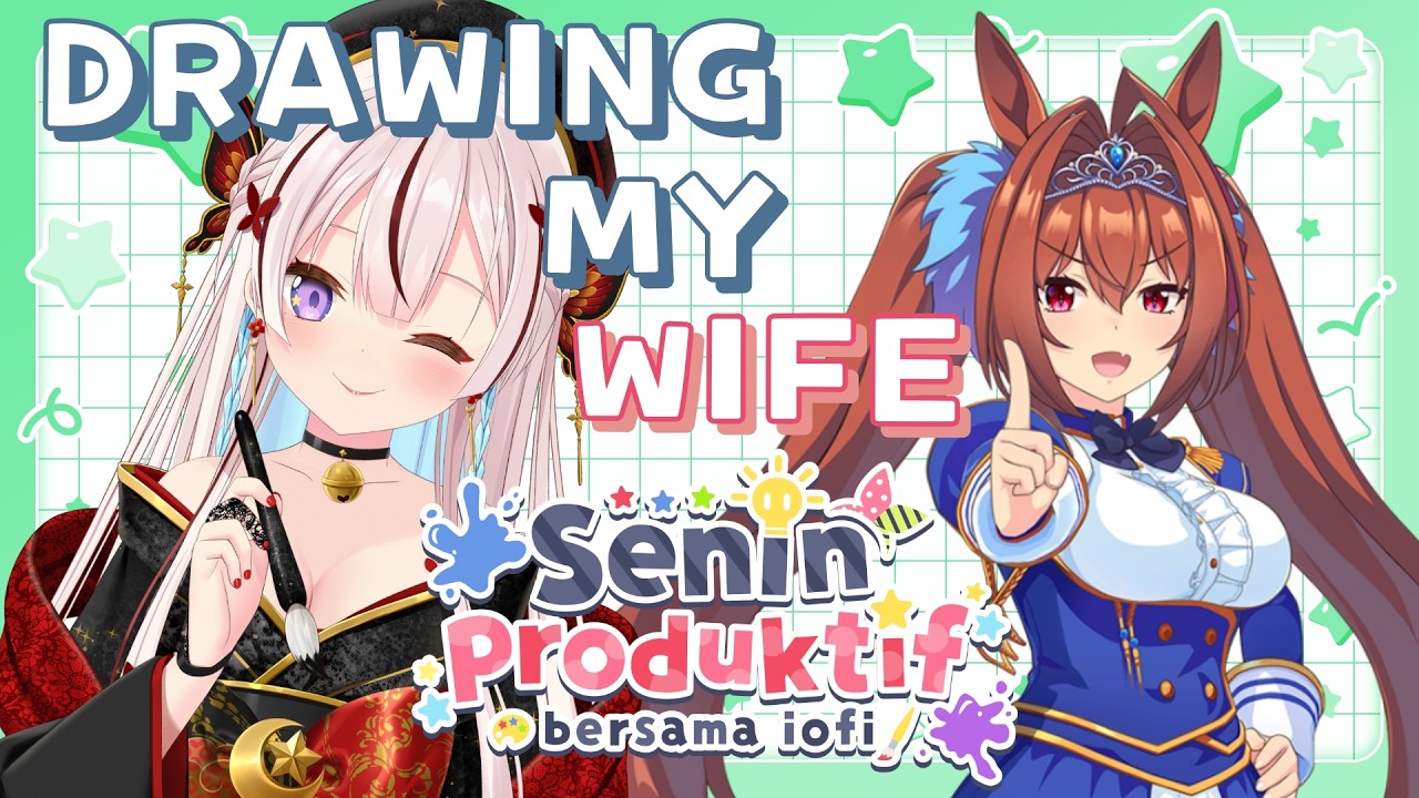【Drawing】My Wife Daiwa Scarlet【iofi / ホロライブID】