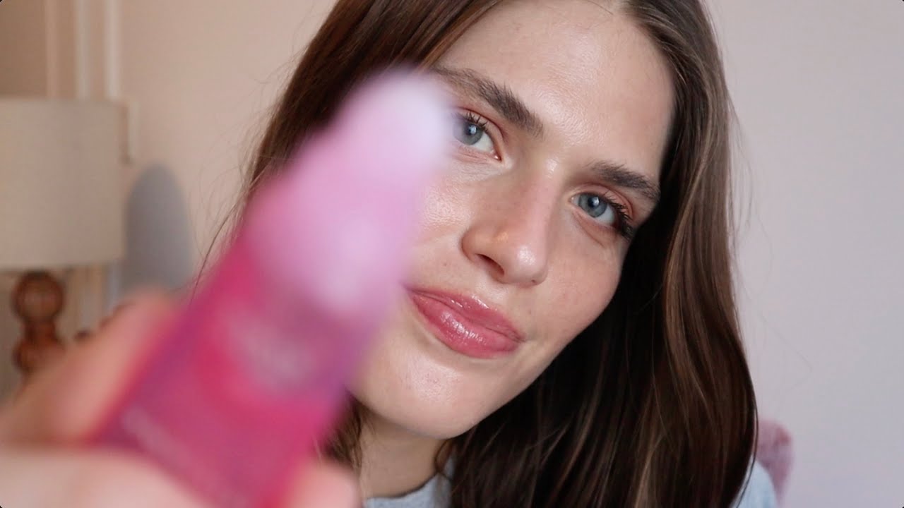 ASMR 💗 Doing my makeup routine on you & me (whisper, personal attention)