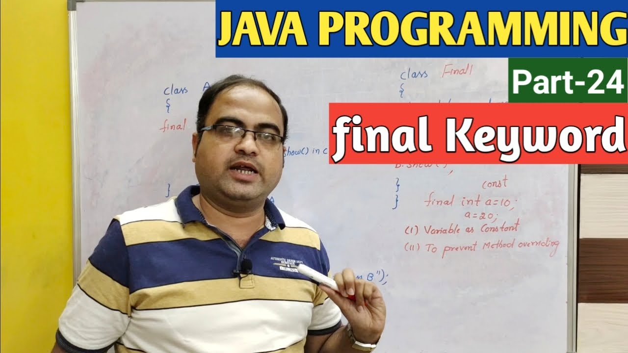 ПРОГРАММИРОВАНИЕ НА JAVA | Часть 24 | ключевое слово final