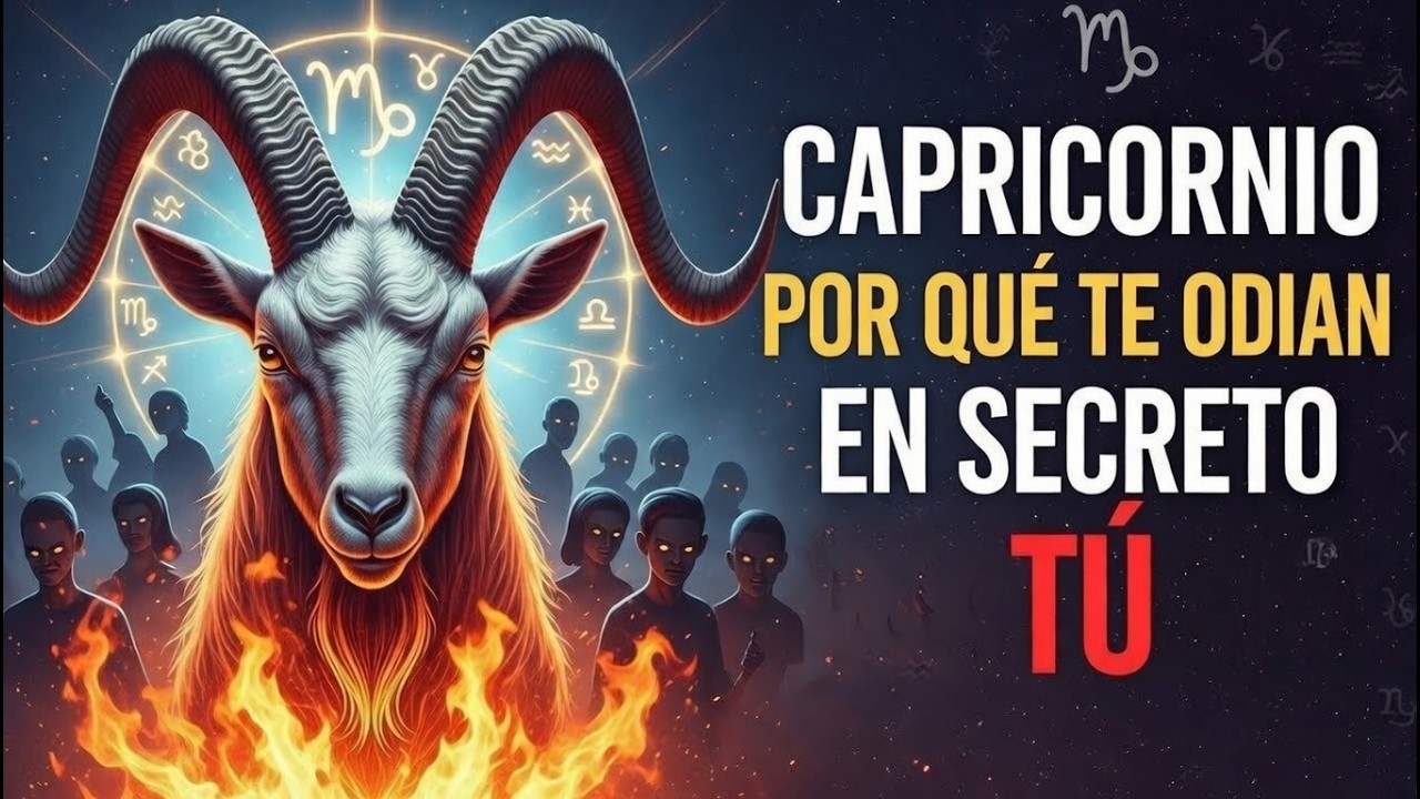 ♑💔 CAPRICORNIO – DIOS EXPONE LA VERDAD SOBRE TUS ODIOS