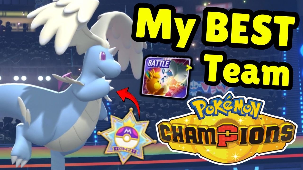 Моя ЛУЧШАЯ команда! Код аренды резервной команды для Pokemon Champions VGC.