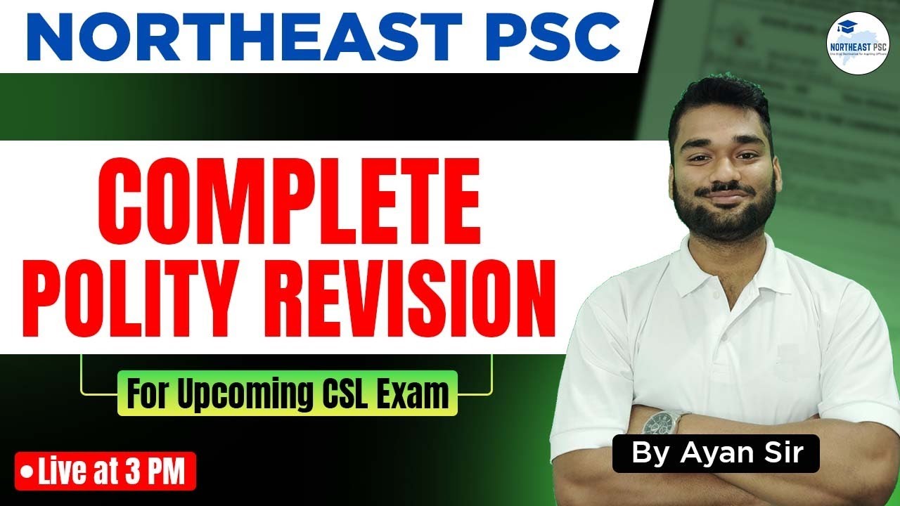 APSSB POLITY REVISION MARATHON CLASS | BY AYAN SIR | #APSSB #CSL2025