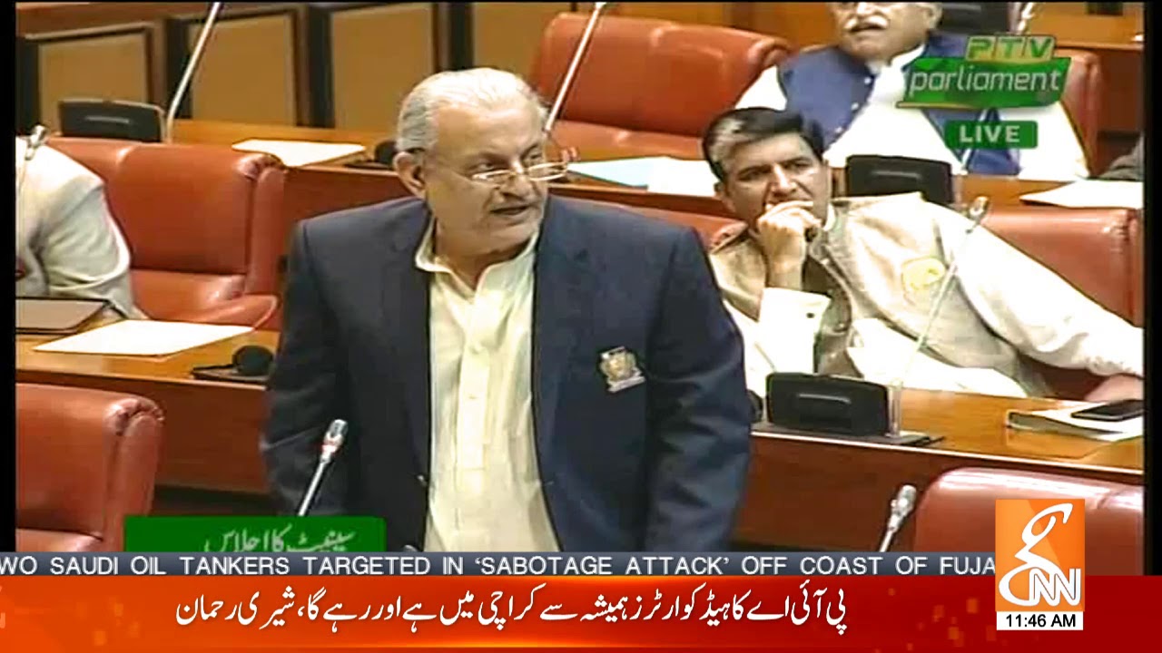 PPP leaders address Senate l 13 May 2019