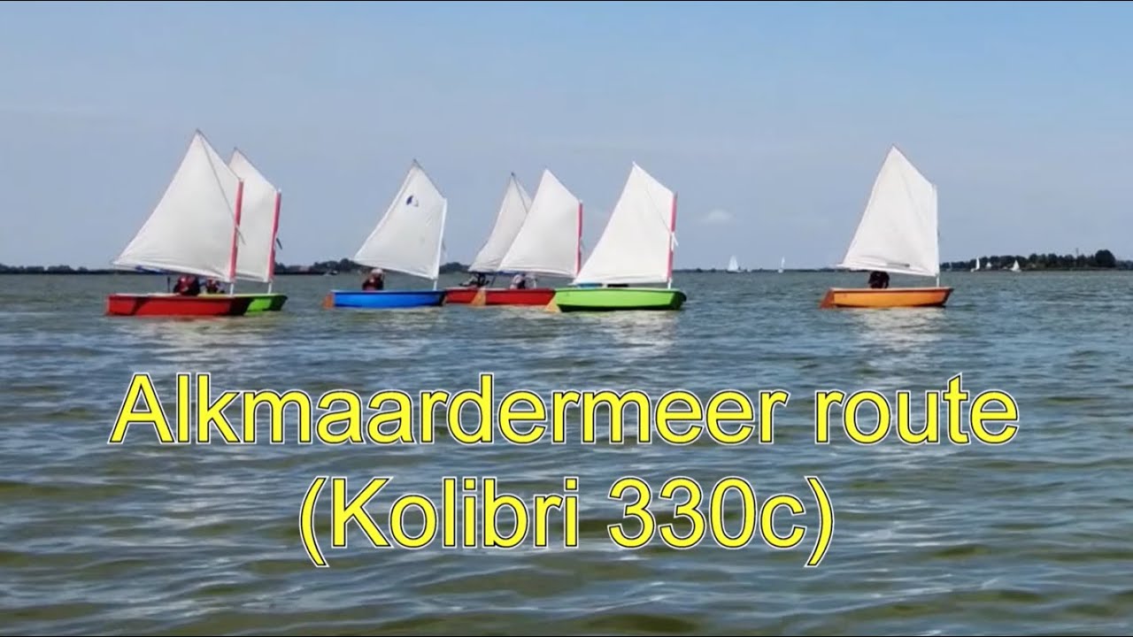 Rondje Alkmaardermeer( Electric Kolibri KM-330C Canoe )
