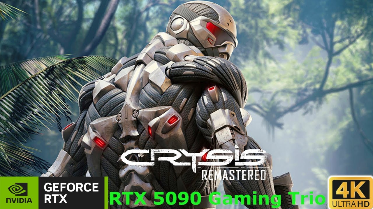 RTX 5090 Crysis Remastered 4K 60 FPS Gameplay
