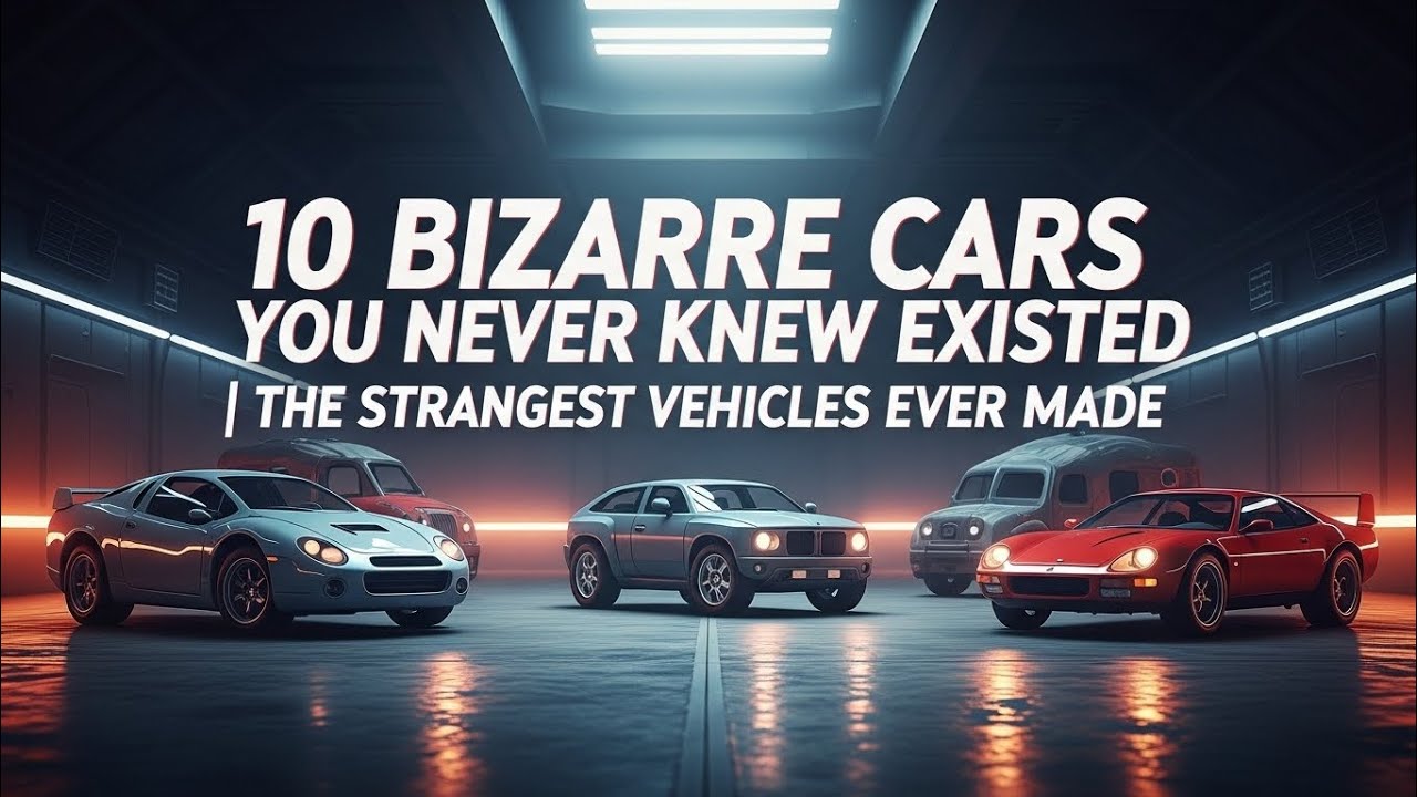 10 Bizarre Cars You Never Knew Existed | The Strangest Vehicles Ever Made