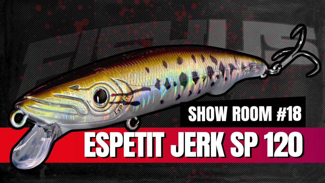 Espetit Jerk Sp 120 - Suspending jerkbait for pike,zander, seabass and blackbass