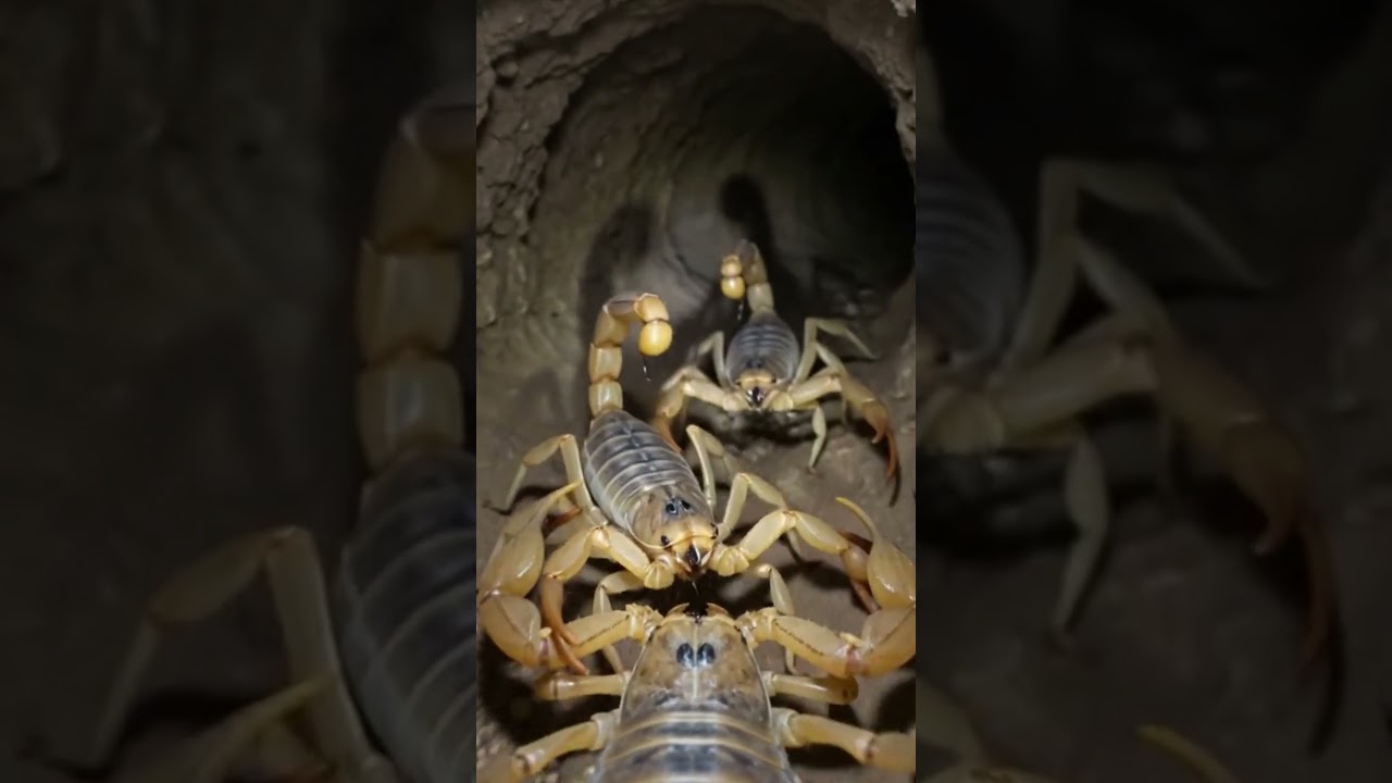 🔥 Desert Scorpion POV: Exploring a Hidden Underground World