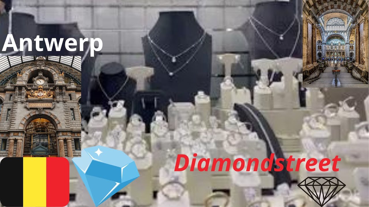 Diamonds 💎💍🅰️Antwerp🇧🇪 Diamondstreet walkingtour
