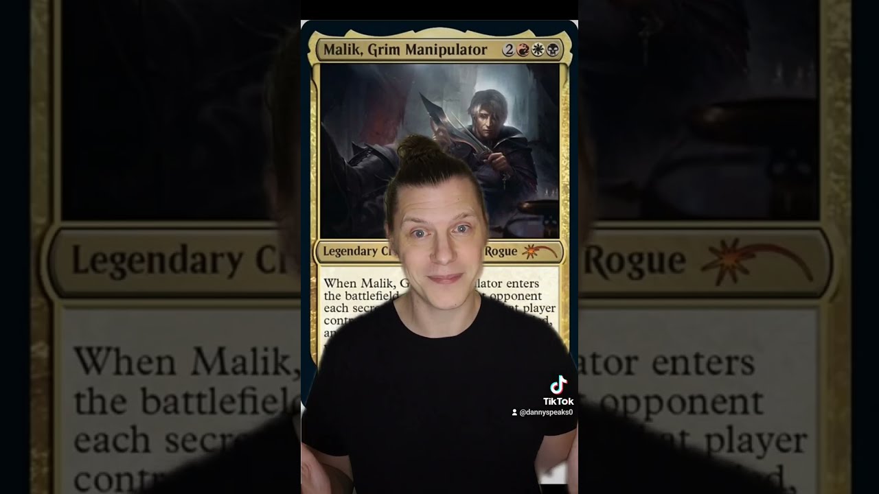 5 Minute Deck Tech!! Malik, Grim Manipulator! #magicthegathering #mtg #mtgcommander #edh #mtglife #